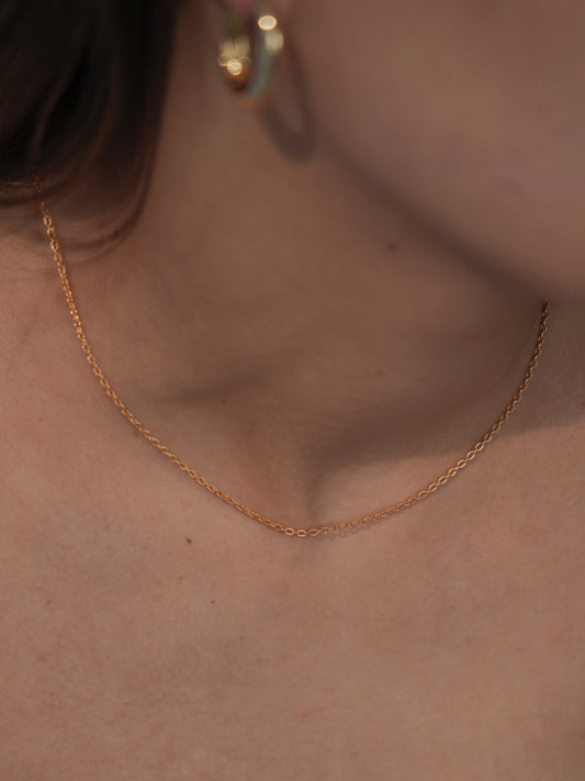 bumy necklace / 14kgf