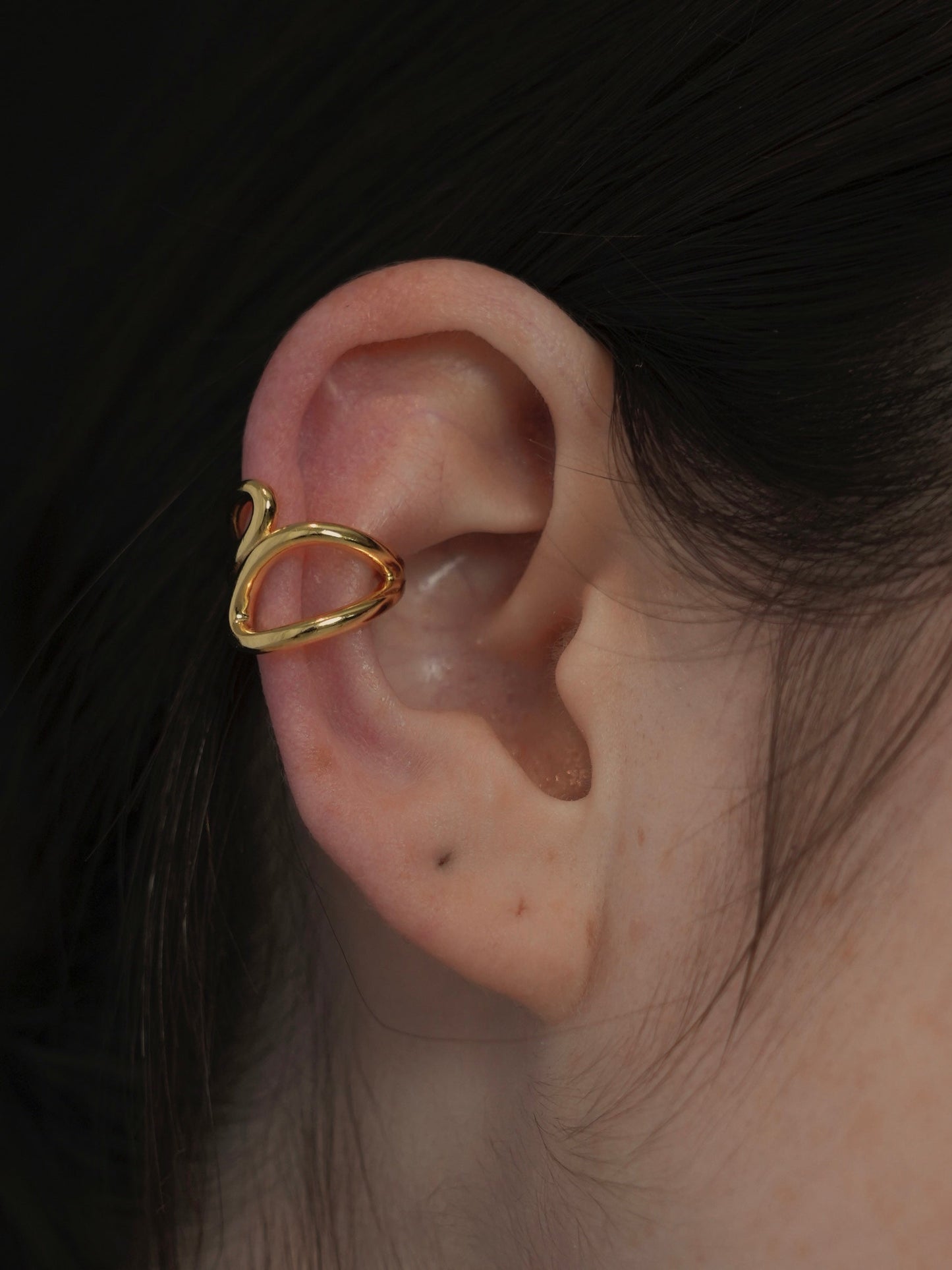 cuddle ear cuff / s925