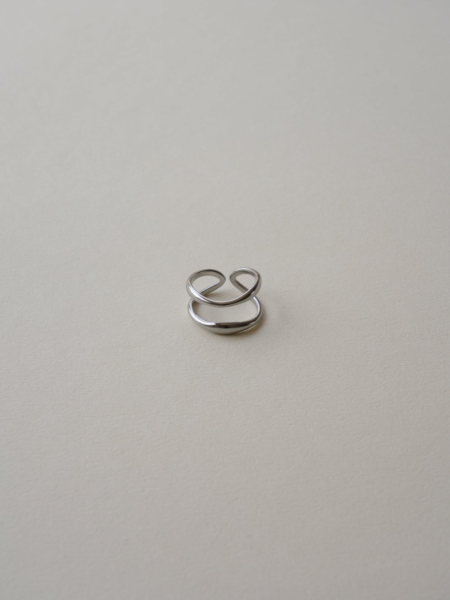 double line ring / 316L(金属アレルギー対応)