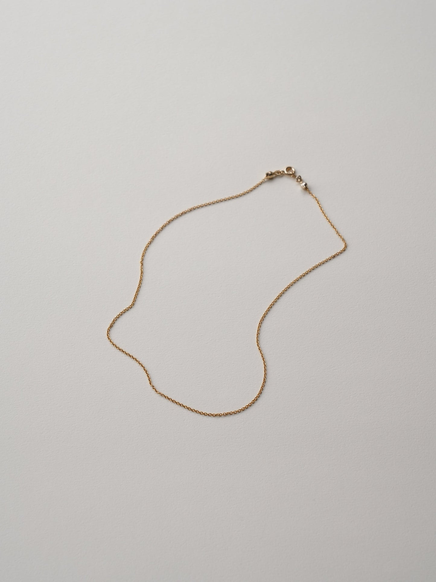 Rond chain necklace / 316L(金属アレルギー対応)