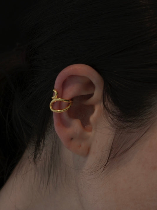 cuddle ear cuff / s925