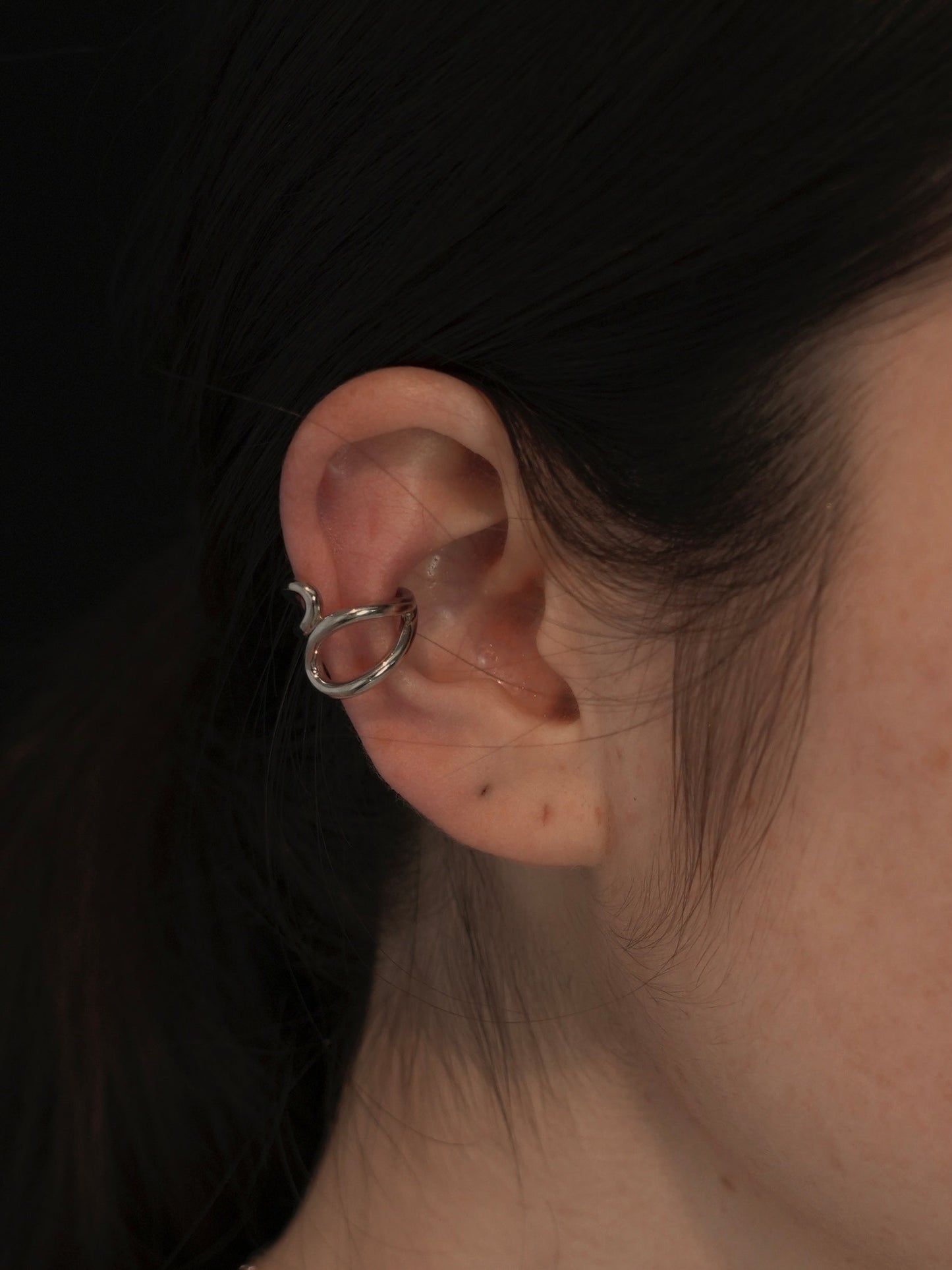 cuddle ear cuff / s925