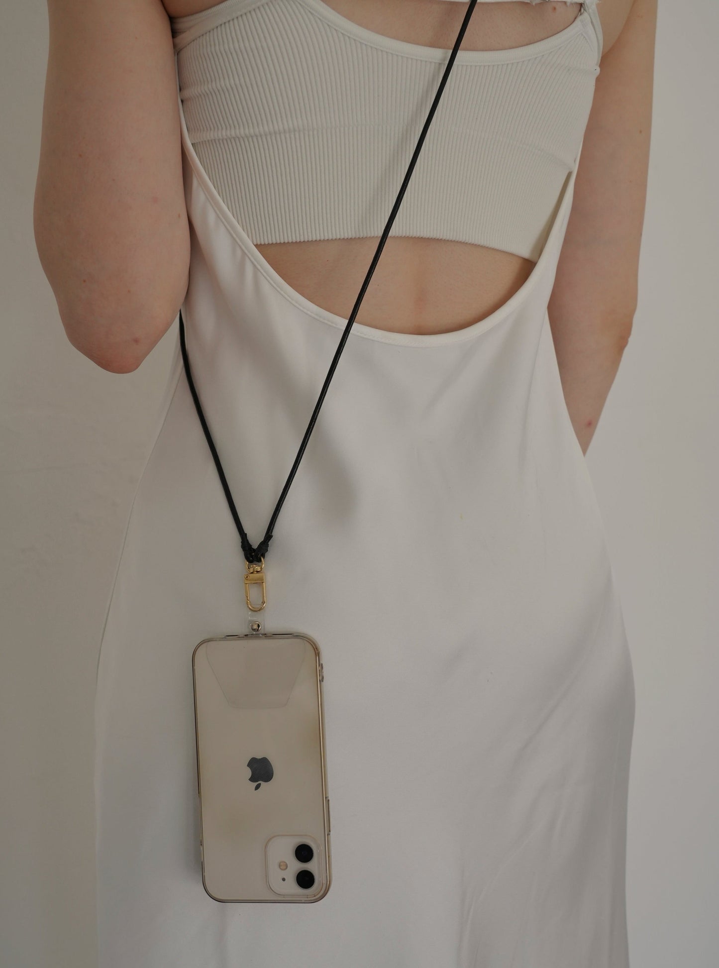 leather smartphone shoulder